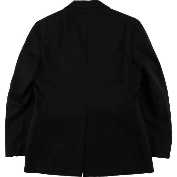 1970'S Ralph Lauren POLO by Ralph Lauren peak lapel tailored jacket, men's size small unclear black type Vintage Second Hand
