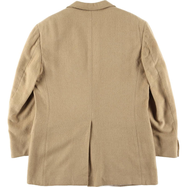 90'S Ralph Lauren POLO by Ralph Lauren FOR Perkins Shearer Wool Tailored Jacket, Made in USA, Men's Size Medium unclear Beige type Vintage Second Hand