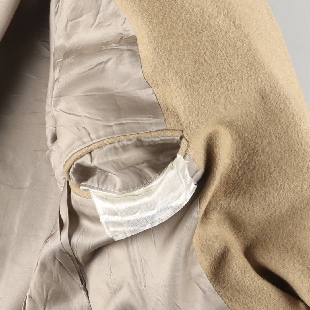 90'S Ralph Lauren POLO by Ralph Lauren FOR Perkins Shearer Wool Tailored Jacket, Made in USA, Men's Size Medium unclear Beige type Vintage Second Hand