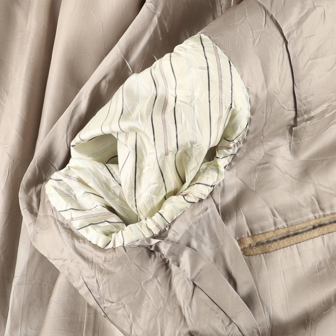 90'S Ralph Lauren POLO by Ralph Lauren FOR Perkins Shearer Wool Tailored Jacket, Made in USA, Men's Size Medium unclear Beige type Vintage Second Hand