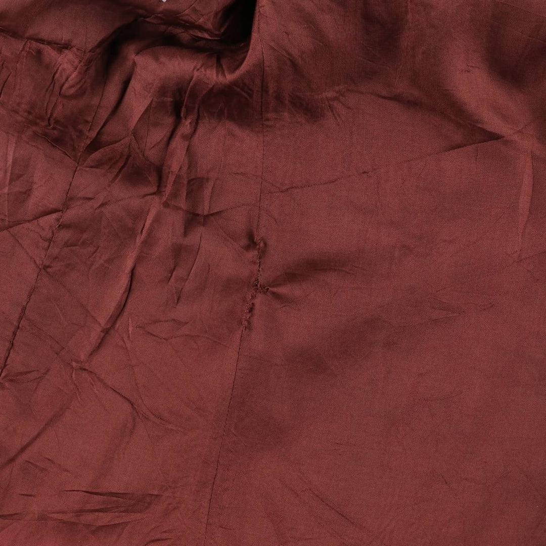 Vintage 1990'S Simpsons Harris Tweed Herringbone Wool Tailored Jacket, Men's Size Medium wool brown type Vintage Second Hand