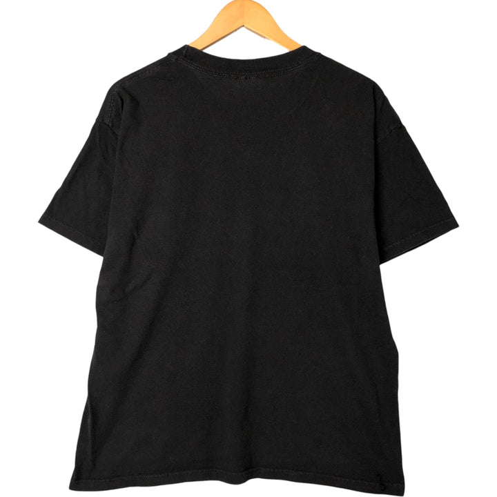 2000'S Tennessee River Message Print T-Shirt, Men's Size L cotton black type Vintage Second Hand