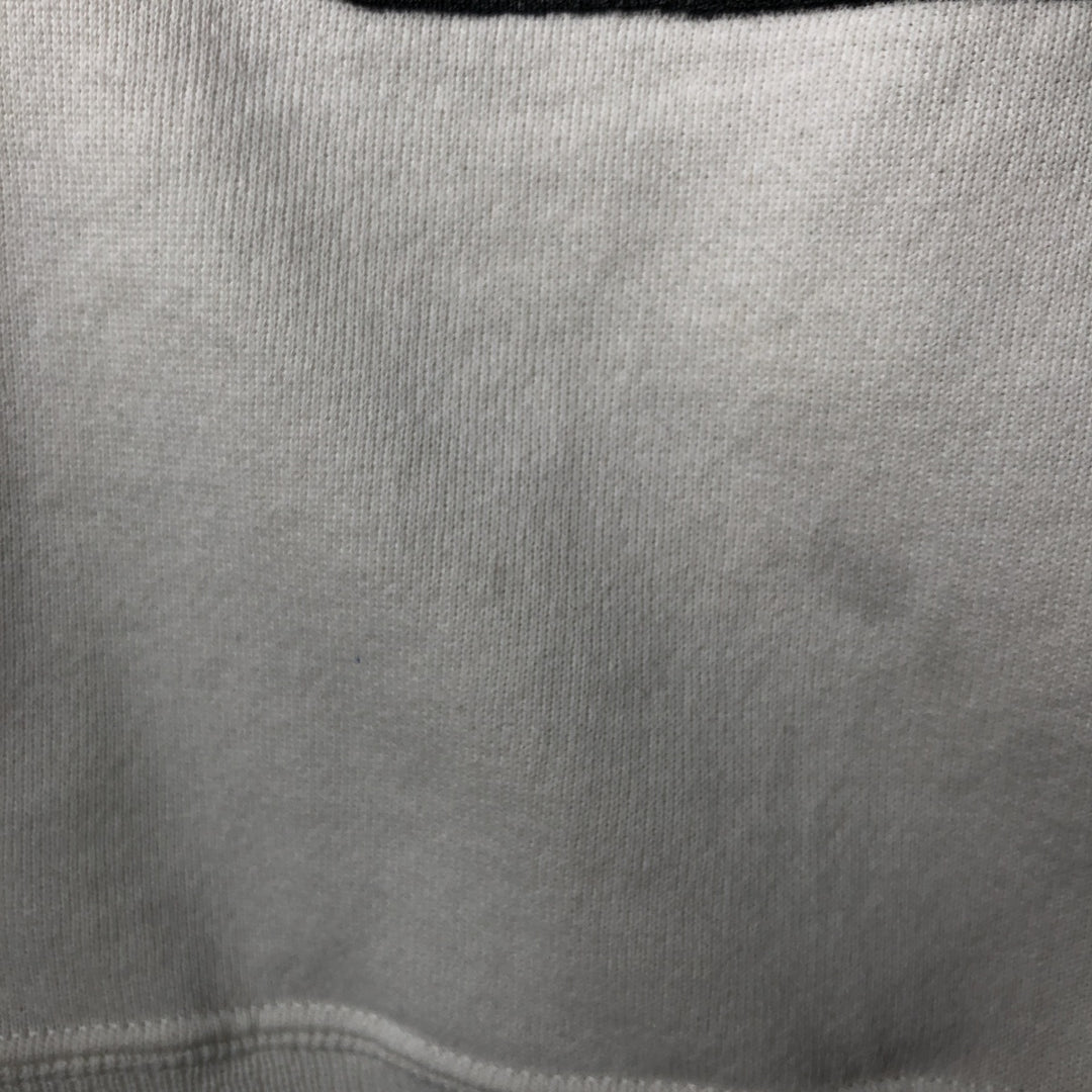 90s-00'S Hanes ACTIVEWEAR Mickey Mouse Character Sweatshirt, Made in USA, Men's Size XL cotton white type Vintage Second Hand
