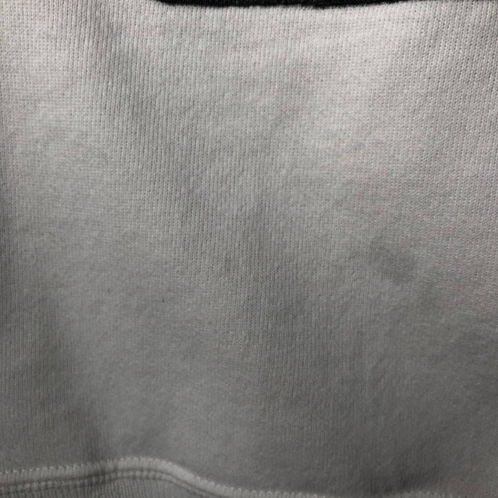 90s-00'S Hanes ACTIVEWEAR Mickey Mouse Character Sweatshirt, Made in USA, Men's Size XL cotton white type Vintage Second Hand