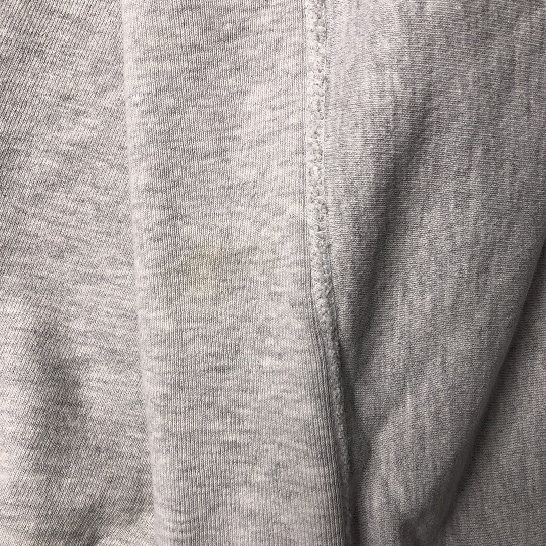 90'S Champion Reverse Weave Embroidered Tag College Sweatshirt Trainer Made in USA Men's XXL Vintage cotton gray type Vintage Second Hand