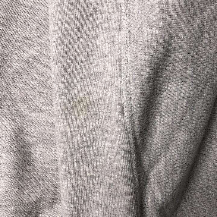 90'S Champion Reverse Weave Embroidered Tag College Sweatshirt Trainer Made in USA Men's XXL Vintage cotton gray type Vintage Second Hand
