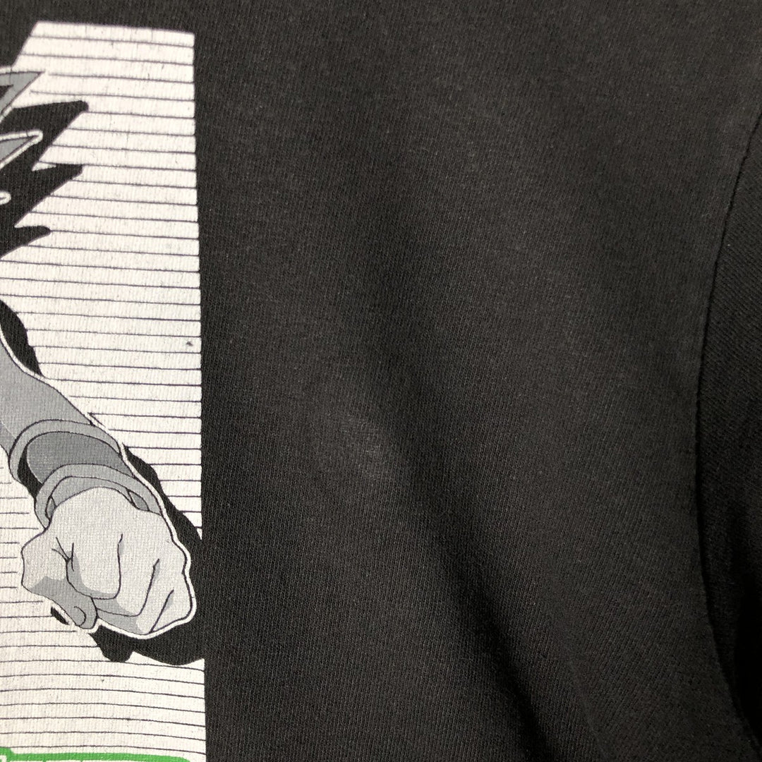 HUNTERxHUNTER GON Anime Character Print T-Shirt, Men's Size L cotton black type Vintage Second Hand