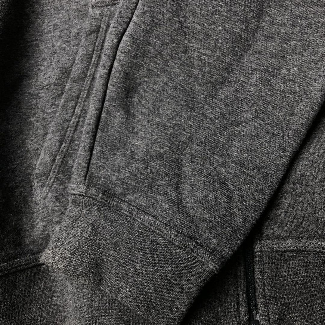 Nike Sweat Full Zip Hoodie Men's XXL cotton Charcoal Vintage Second Hand