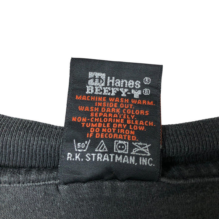 90'S Harley-Davidson Motorcycle Bike T-shirt Made in USA Men's XL Vintage cotton black type Vintage Second Hand