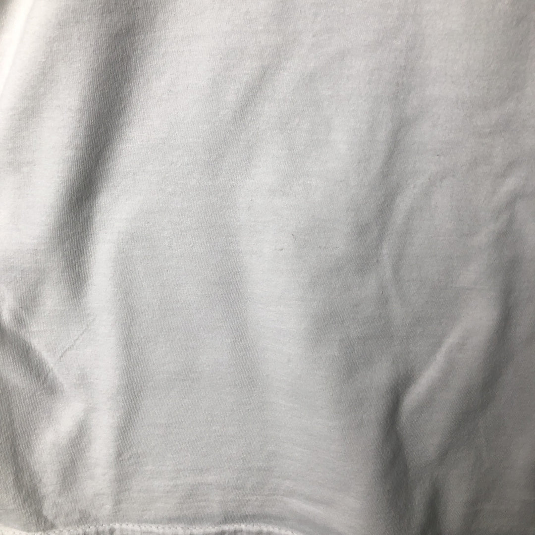 Harley-Davidson Skull Pattern Motorcycle Bike T-shirt Men's L size unclear white type Vintage Second Hand