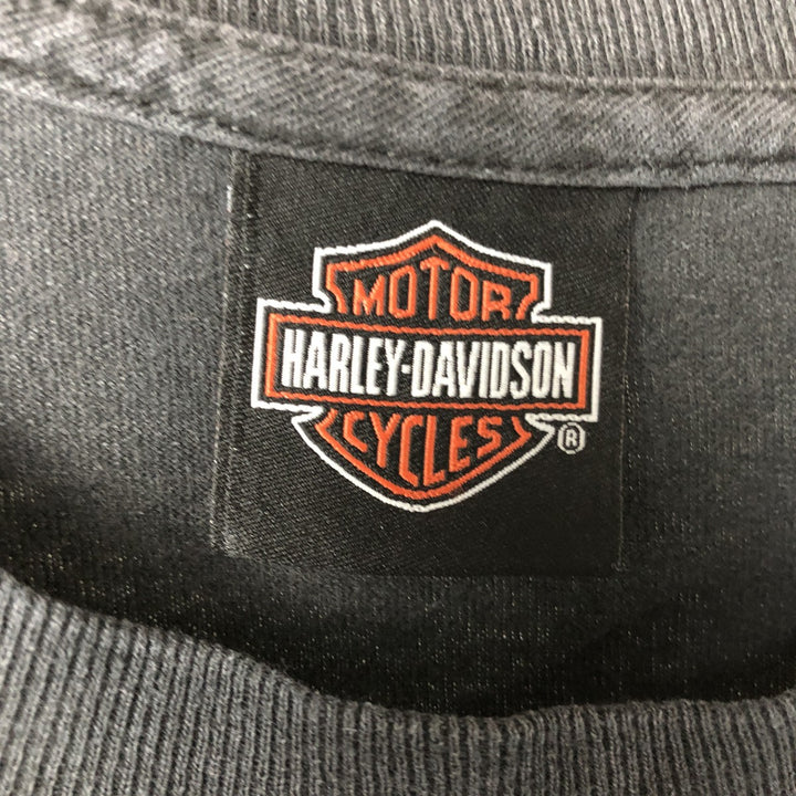 Harley-Davidson Motorcycle Bike T-shirt, Men's Medium unclear black type Vintage Second Hand