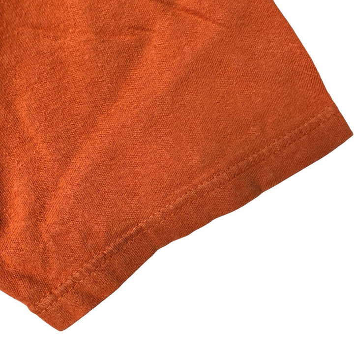 Harley-Davidson Motorcycle Bike T-shirt, Men's Medium cotton orange type Vintage Second Hand