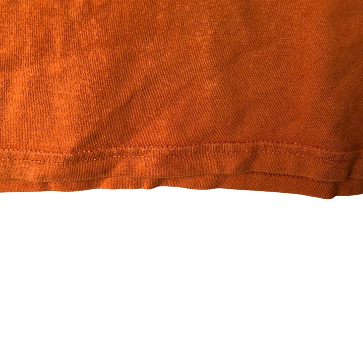 Harley-Davidson Motorcycle Bike T-shirt, Men's Medium cotton orange type Vintage Second Hand
