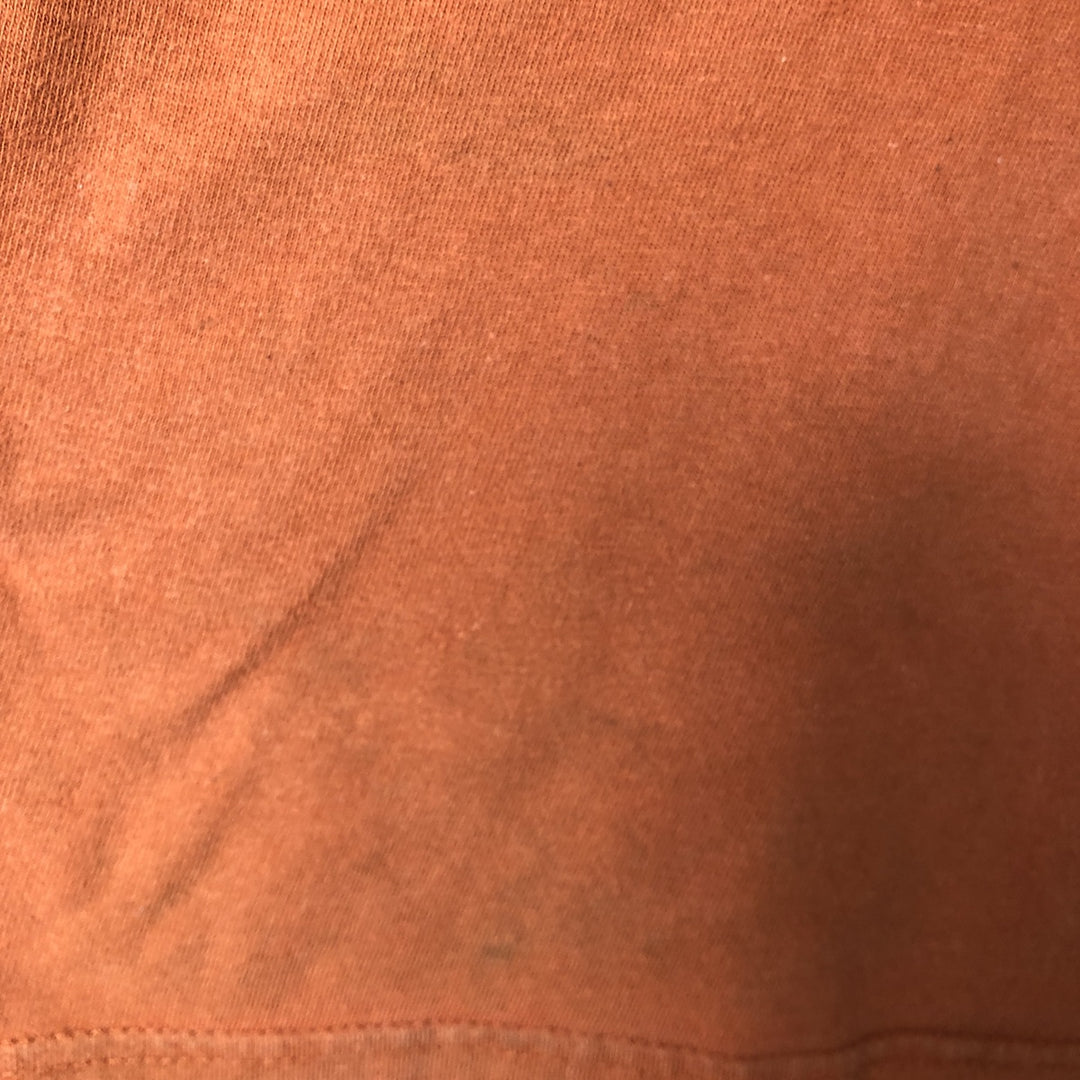 Harley-Davidson Motorcycle Bike T-shirt, Men's Medium cotton orange type Vintage Second Hand