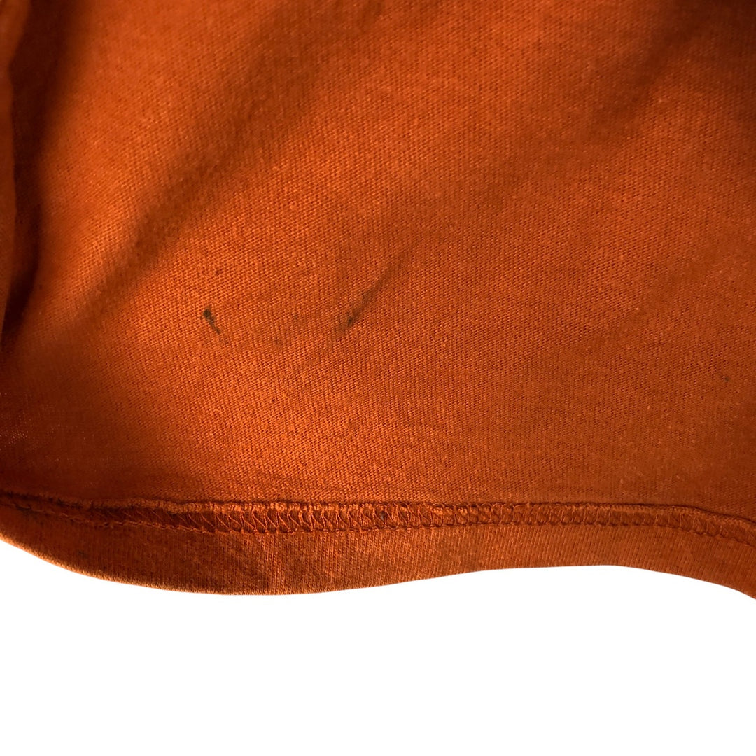 Harley-Davidson Motorcycle Bike T-shirt, Men's Medium cotton orange type Vintage Second Hand