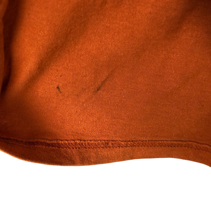 Harley-Davidson Motorcycle Bike T-shirt, Men's Medium cotton orange type Vintage Second Hand