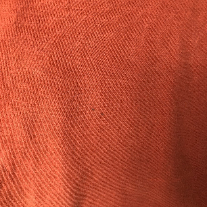 Harley-Davidson Motorcycle Bike T-shirt Made in USA Men's M size cotton orange type Vintage Second Hand