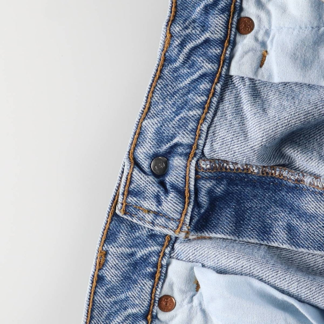 90'S Levi's 550 Relaxed Fit Orange Tab Denim Shorts, Half Pants, Jorts, Men's, W33, Vintage cotton blue type Vintage Second Hand