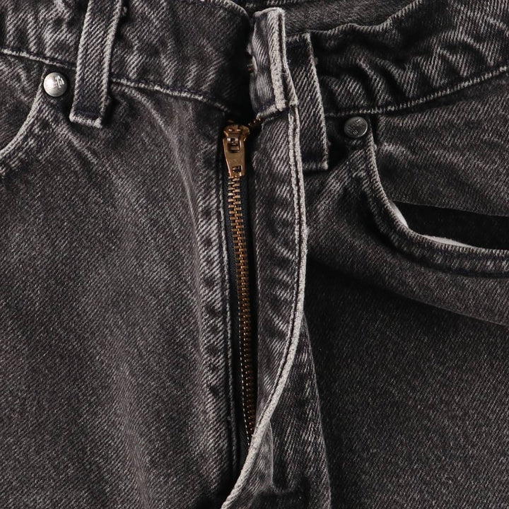 Levi's Silver Tab Black Denim Shorts, Men's Size W30 cotton black type Vintage Second Hand