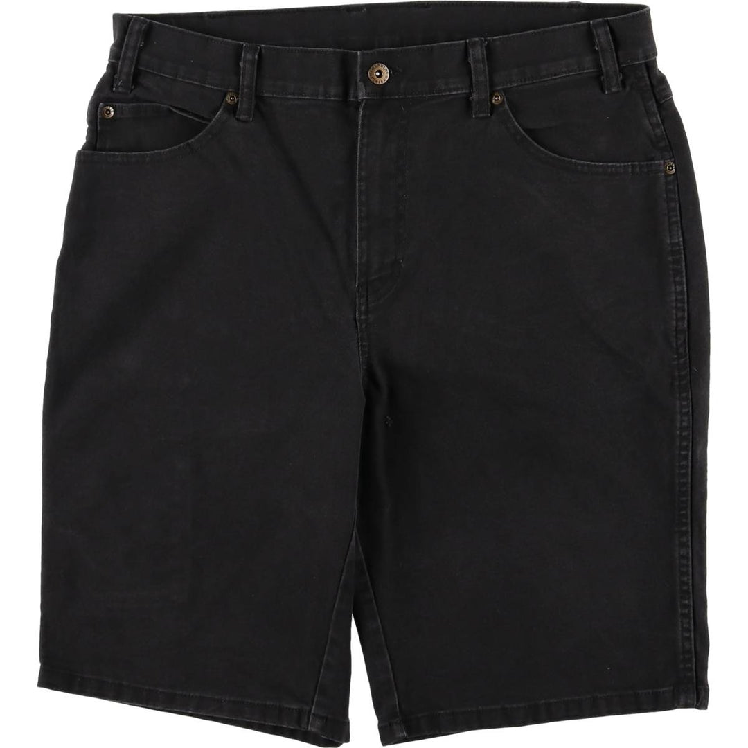 Dickies Duck Work Shorts, Men's, Size W35 cotton black type Vintage Second Hand