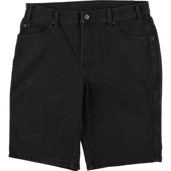 Dickies Duck Work Shorts, Men's, Size W35 cotton black type Vintage Second Hand