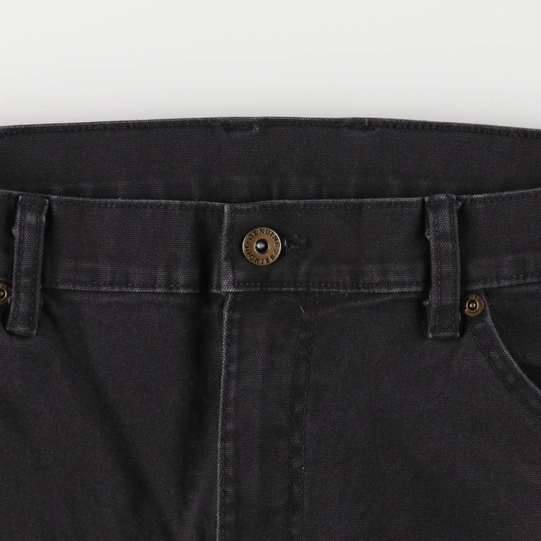 Dickies Duck Work Shorts, Men's, Size W35 cotton black type Vintage Second Hand