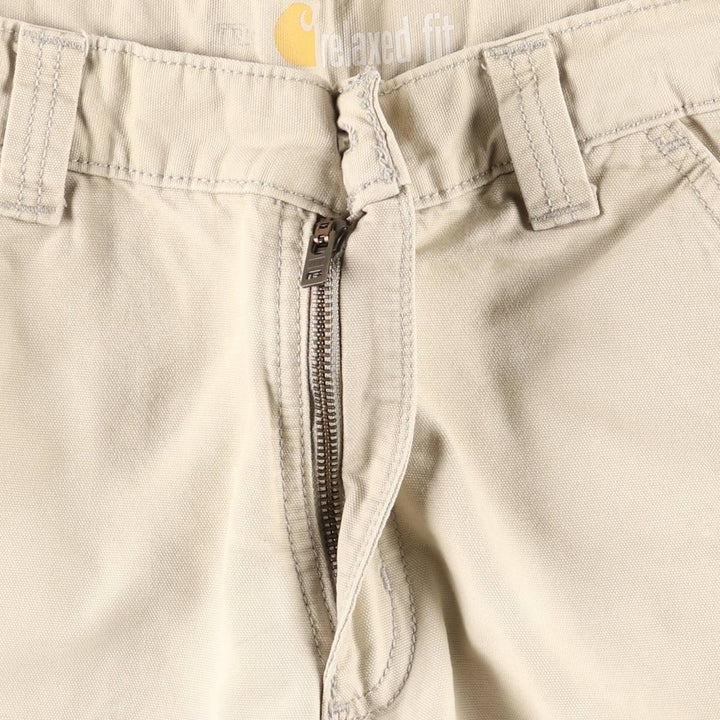 Carhartt Relaxed Fit Work Shorts, Men's Size W32 cotton Beige type Vintage Second Hand