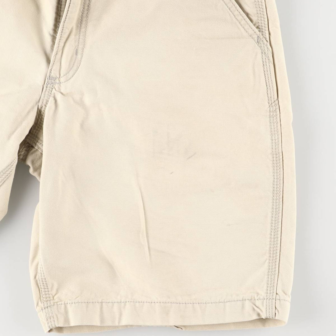 Carhartt Relaxed Fit Work Shorts, Men's Size W32 cotton Beige type Vintage Second Hand
