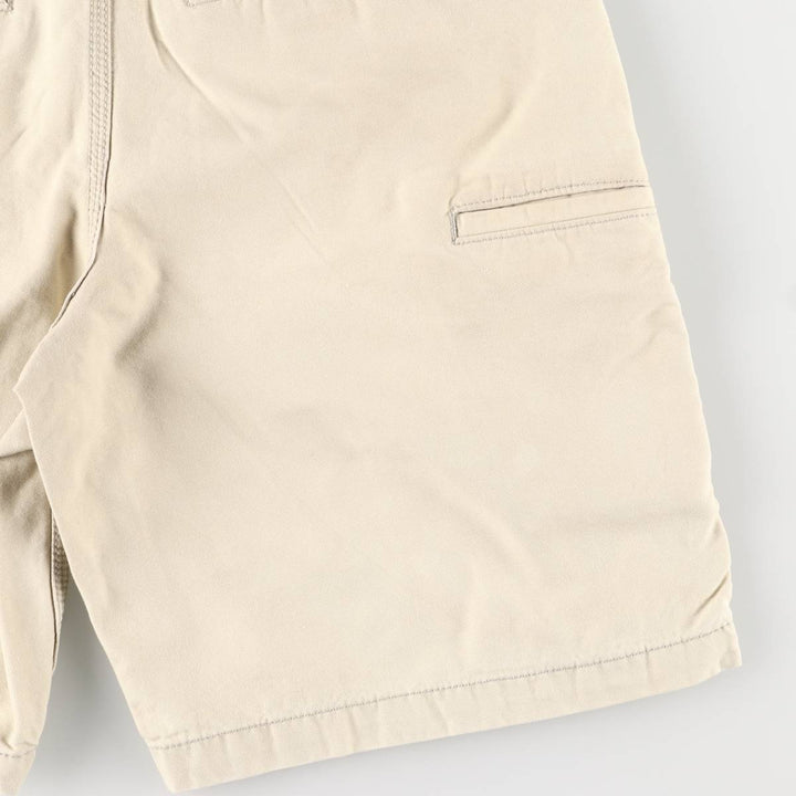 Carhartt Relaxed Fit Work Shorts, Men's Size W32 cotton Beige type Vintage Second Hand