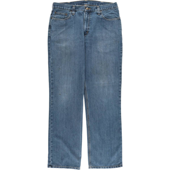 Carhartt Tapered Denim Pants for Men, W36 cotton blue type Vintage Second Hand