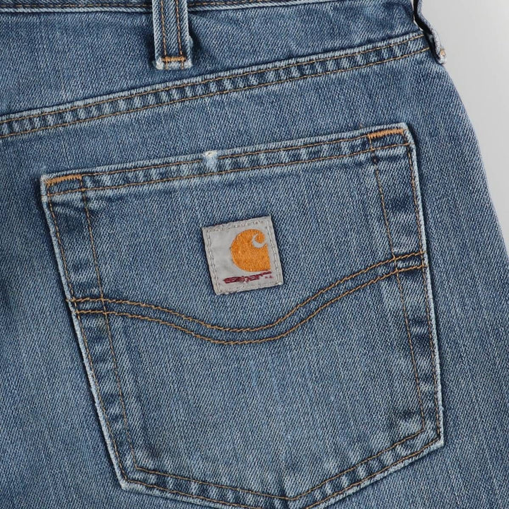 Carhartt Tapered Denim Pants for Men, W36 cotton blue type Vintage Second Hand