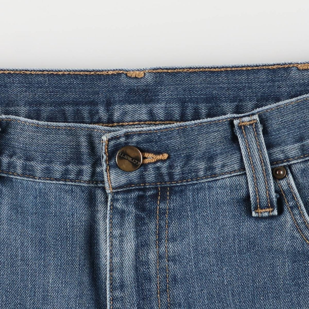 Carhartt Tapered Denim Pants for Men, W36 cotton blue type Vintage Second Hand