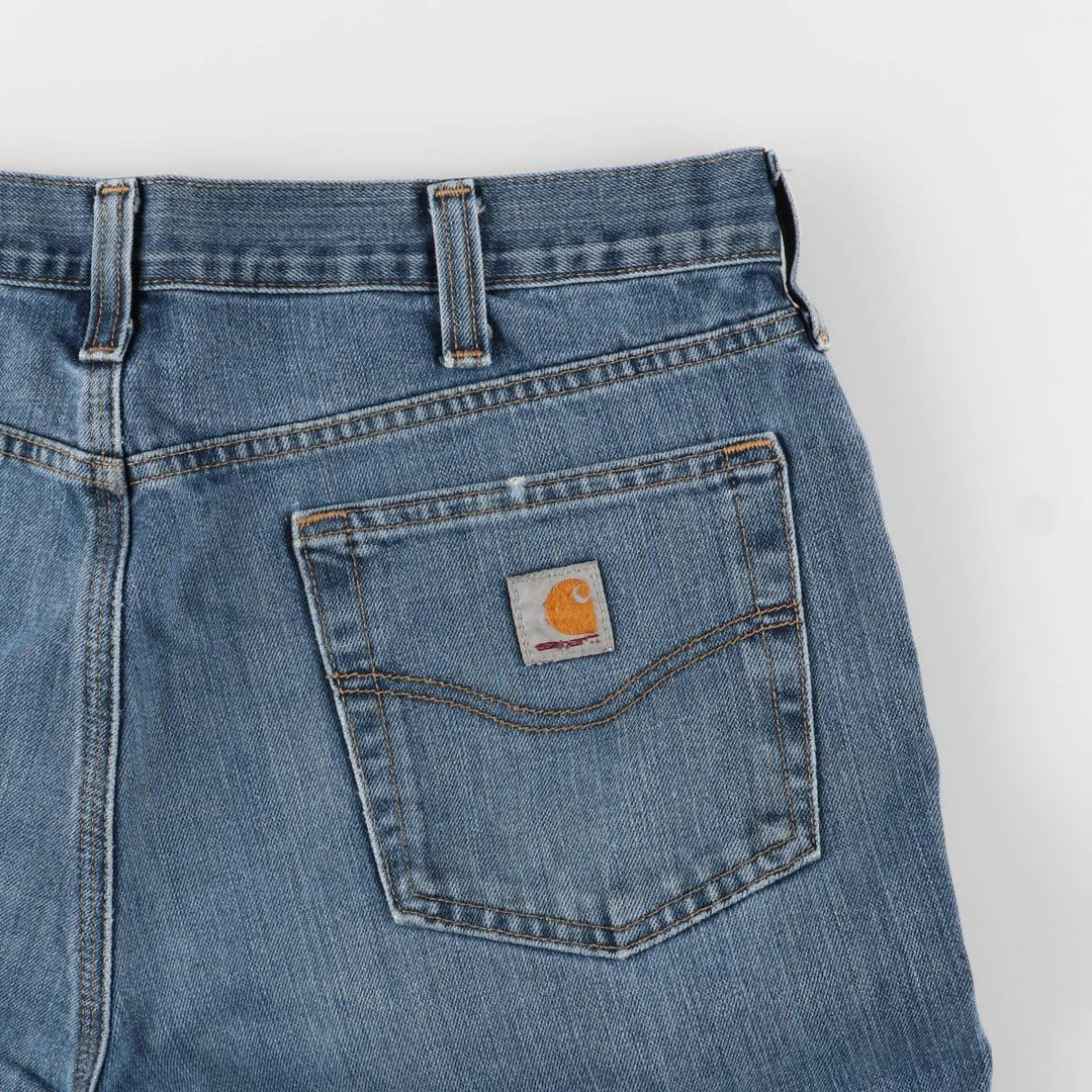 Carhartt Tapered Denim Pants for Men, W36 cotton blue type Vintage Second Hand