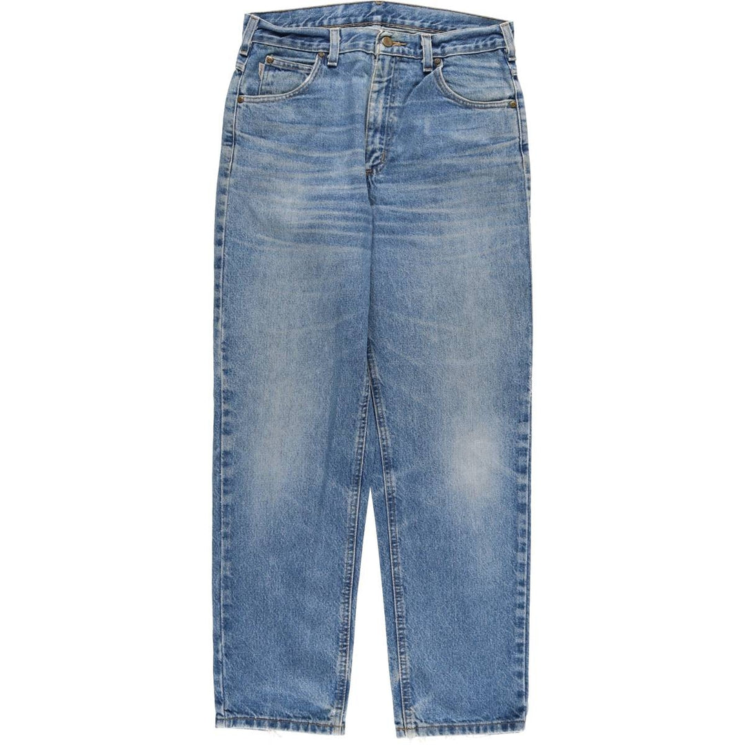 Carhartt Tapered Denim Pants for Men, W32 equivalent unclear blue type Vintage Second Hand