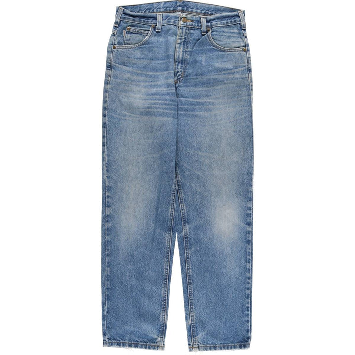 Carhartt Tapered Denim Pants for Men, W32 equivalent unclear blue type Vintage Second Hand