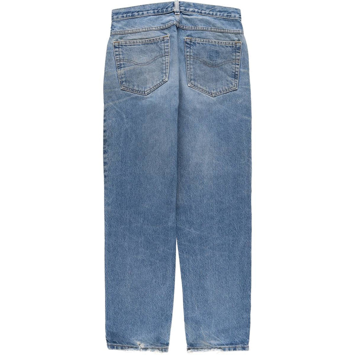 Carhartt Tapered Denim Pants for Men, W32 equivalent unclear blue type Vintage Second Hand
