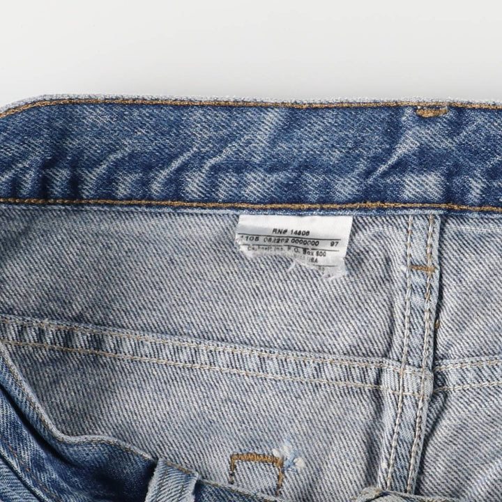 Carhartt Tapered Denim Pants for Men, W32 equivalent unclear blue type Vintage Second Hand