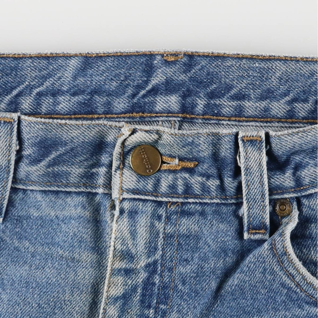 Carhartt Tapered Denim Pants for Men, W32 equivalent unclear blue type Vintage Second Hand