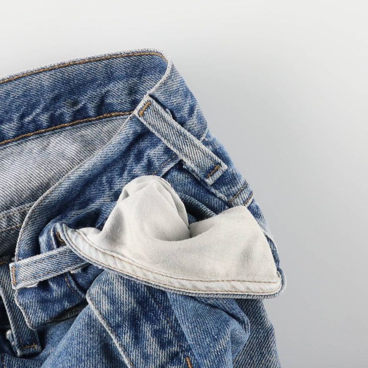 Carhartt Tapered Denim Pants for Men, W32 equivalent unclear blue type Vintage Second Hand