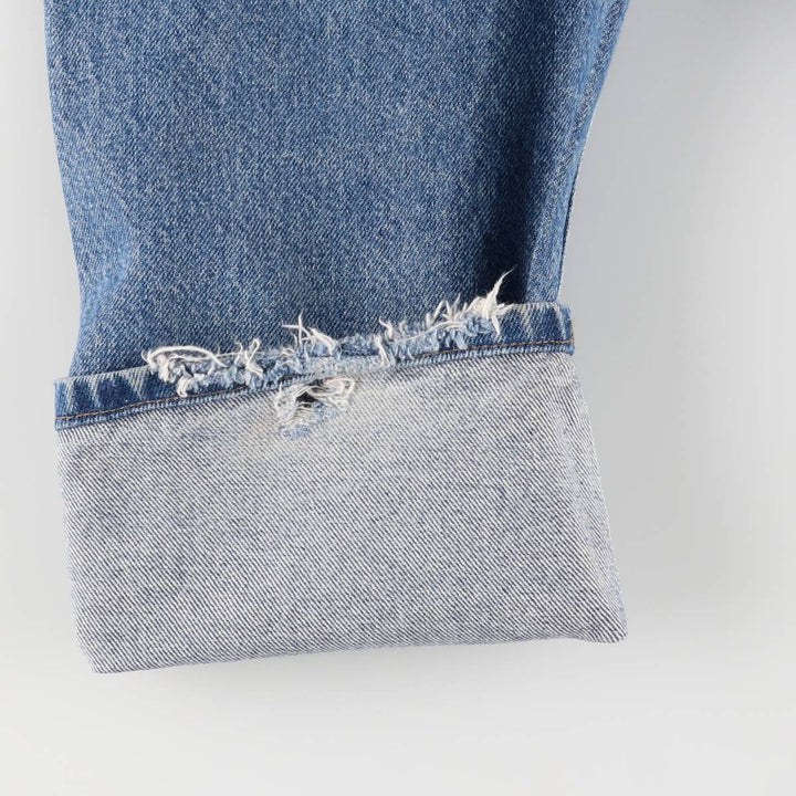 Carhartt Tapered Denim Pants for Men, W32 equivalent unclear blue type Vintage Second Hand
