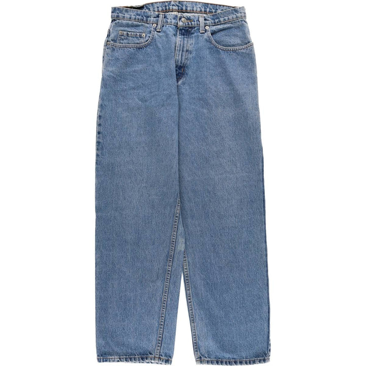 Ralph Lauren Polo Jeans Company Men's Loose Tapered Denim Pants, Size W31 cotton blue type Vintage Second Hand