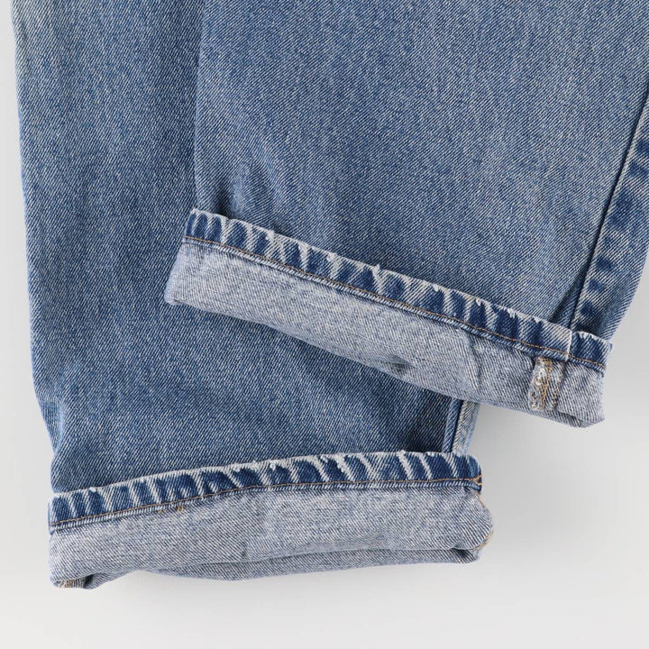 Ralph Lauren Polo Jeans Company Men's Loose Tapered Denim Pants, Size W31 cotton blue type Vintage Second Hand