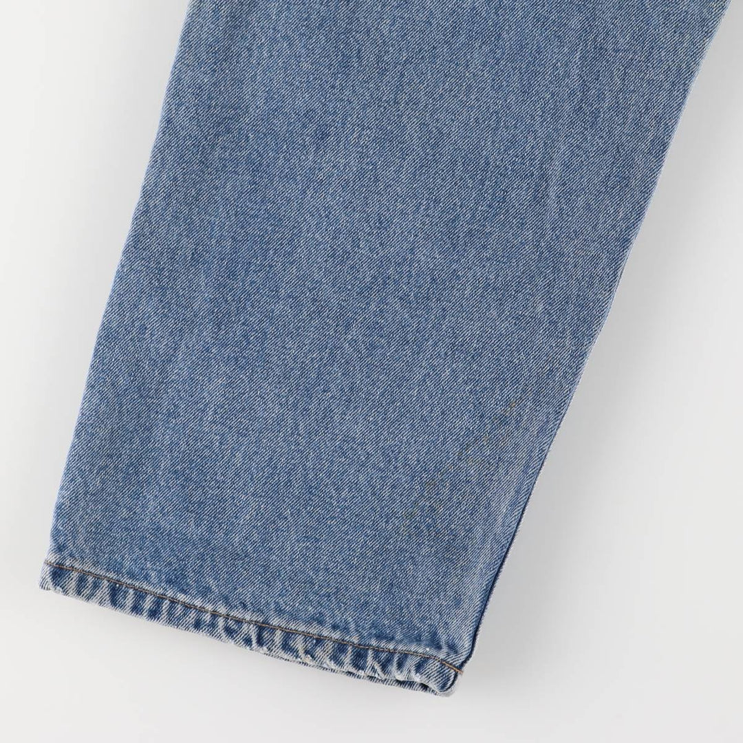 Ralph Lauren Polo Jeans Company Men's Loose Tapered Denim Pants, Size W31 cotton blue type Vintage Second Hand