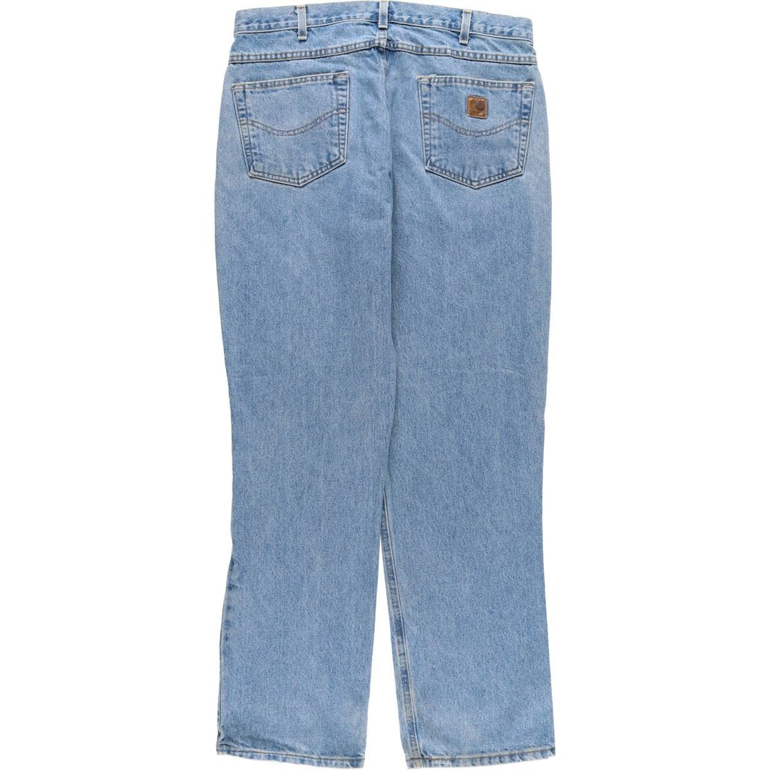 Carhartt Traditional FIT Straight Denim Pants for Men, W35 equivalent cotton blue type Vintage Second Hand