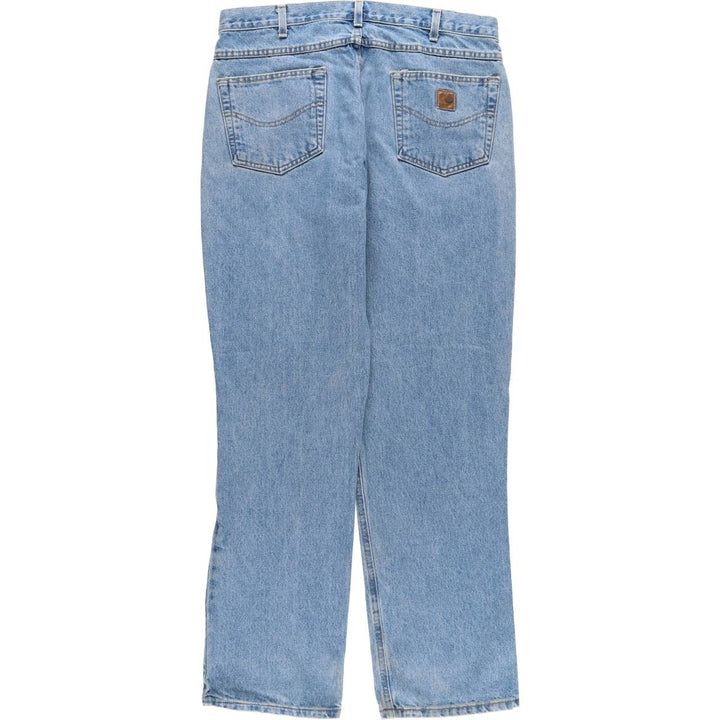 Carhartt Traditional FIT Straight Denim Pants for Men, W35 equivalent cotton blue type Vintage Second Hand