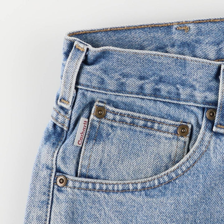 Carhartt Traditional FIT Straight Denim Pants for Men, W35 equivalent cotton blue type Vintage Second Hand