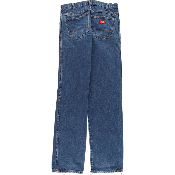 Dickies Straight Denim Pants for Men, W32 equivalent cotton blue type Vintage Second Hand
