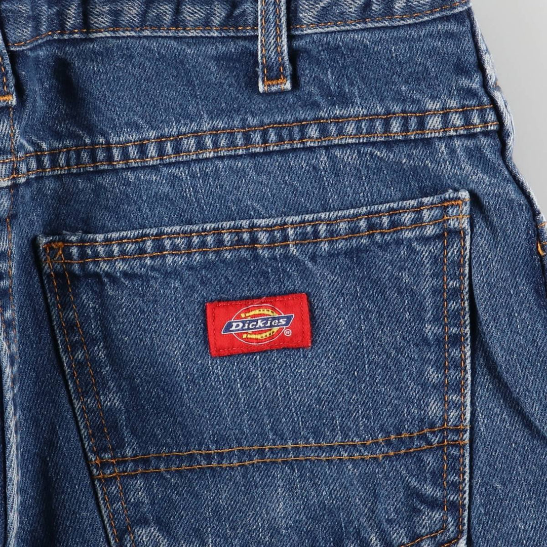 Dickies Straight Denim Pants for Men, W32 equivalent cotton blue type Vintage Second Hand