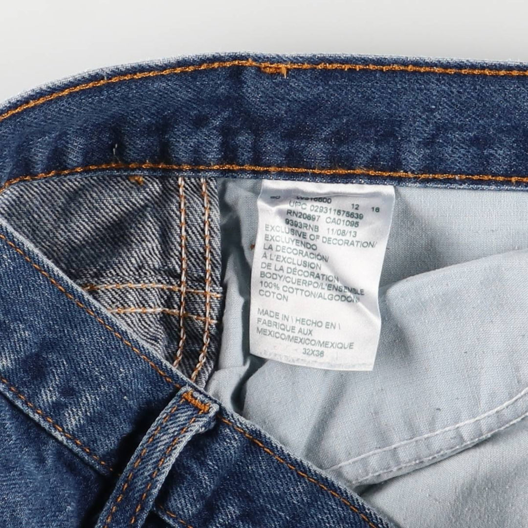Dickies Straight Denim Pants for Men, W32 equivalent cotton blue type Vintage Second Hand