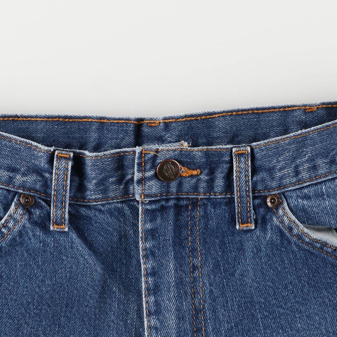 Dickies Straight Denim Pants for Men, W32 equivalent cotton blue type Vintage Second Hand